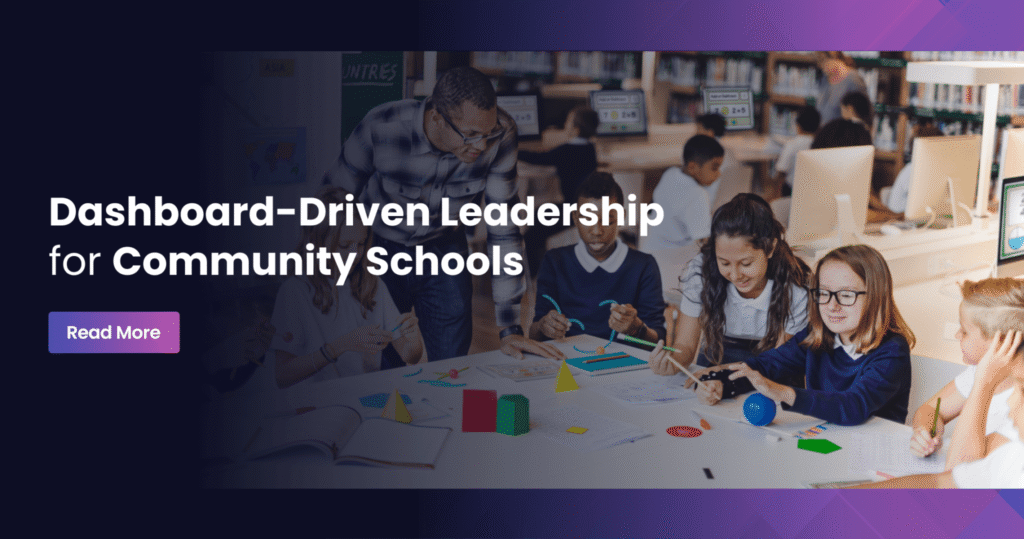Students, educators, and families collaborating in a classroom, representing Community Schools and whole-child education supported by integrated student services, family engagement, and strategic district leadership.